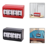 Maxbell Billiards Pool Scoreboard Score Counter for Soccer Badminton Tabletop Sports Red