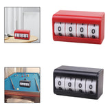Maxbell Billiards Pool Scoreboard Score Counter for Soccer Badminton Tabletop Sports Red