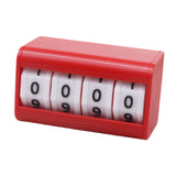 Maxbell Billiards Pool Scoreboard Score Counter for Soccer Badminton Tabletop Sports Red