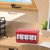 Maxbell Billiards Pool Scoreboard Score Counter for Soccer Badminton Tabletop Sports Red