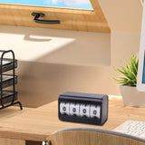 Maxbell Billiards Pool Scoreboard Score Counter for Soccer Badminton Tabletop Sports Black