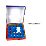 Maxbell 50x Billiard Pool Cue Tips Practical Pool Stick Tips for Beginner Enthusiast 10mm