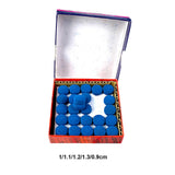 Maxbell 50x Billiard Pool Cue Tips Practical Pool Stick Tips for Beginner Enthusiast 10mm