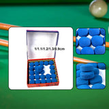 Maxbell 50x Billiard Pool Cue Tips Practical Pool Stick Tips for Beginner Enthusiast 10mm