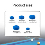 Maxbell 50x Billiard Pool Cue Tips Practical Pool Stick Tips for Beginner Enthusiast 10mm
