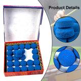 Maxbell 50x Billiard Pool Cue Tips Practical Pool Stick Tips for Beginner Enthusiast 12mm