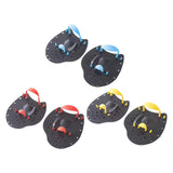 Maxbell 2Pcs Hand Paddles Professional Lap Swimming Gears Flat Paddles for Men Women Blue S
