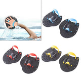 Maxbell 2Pcs Hand Paddles Professional Lap Swimming Gears Flat Paddles for Men Women Blue S