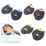 Maxbell 2Pcs Hand Paddles Professional Lap Swimming Gears Flat Paddles for Men Women Blue S