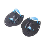 Maxbell 2Pcs Hand Paddles Professional Lap Swimming Gears Flat Paddles for Men Women Blue S