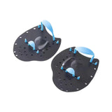 Maxbell 2Pcs Hand Paddles Professional Lap Swimming Gears Flat Paddles for Men Women Blue M