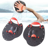 Maxbell 2Pcs Hand Paddles Professional Lap Swimming Gears Flat Paddles for Men Women Pink M