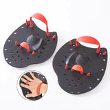 Maxbell 2Pcs Hand Paddles Professional Lap Swimming Gears Flat Paddles for Men Women Pink L