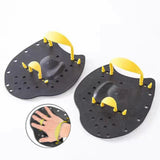 Maxbell 2Pcs Hand Paddles Professional Lap Swimming Gears Flat Paddles for Men Women Yellow S
