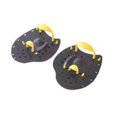 Maxbell 2Pcs Hand Paddles Professional Lap Swimming Gears Flat Paddles for Men Women Yellow M