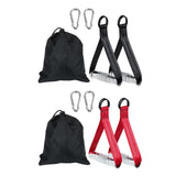 Maxbell Exercise Handles Resistance Band Handle Only for Cable Machine Gym Equipment black