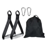 Maxbell Exercise Handles Resistance Band Handle Only for Cable Machine Gym Equipment black