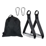 Maxbell Exercise Handles Resistance Band Handle Only for Cable Machine Gym Equipment black