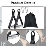 Maxbell Exercise Handles Resistance Band Handle Only for Cable Machine Gym Equipment black