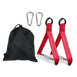 Maxbell Exercise Handles Resistance Band Handle Only for Cable Machine Gym Equipment red