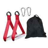 Maxbell Exercise Handles Resistance Band Handle Only for Cable Machine Gym Equipment red