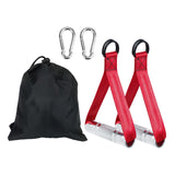 Maxbell Exercise Handles Resistance Band Handle Only for Cable Machine Gym Equipment red