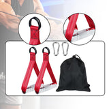 Maxbell Exercise Handles Resistance Band Handle Only for Cable Machine Gym Equipment red