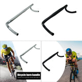 Maxbell Road Bike Bar Component Aluminum Alloy Bike Race Bar High Performance Sturdy Silver