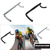Maxbell Road Bike Bar Component Aluminum Alloy Bike Race Bar High Performance Sturdy Silver