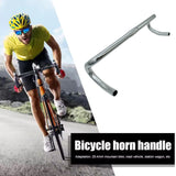 Maxbell Road Bike Bar Component Aluminum Alloy Bike Race Bar High Performance Sturdy Silver