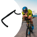 Maxbell Road Bike Bar Component Aluminum Alloy Bike Race Bar High Performance Sturdy Black