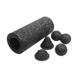 Maxbell Foam Roller Set Portable High Density for Balance Training Stretching Office