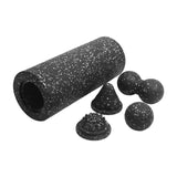 Maxbell Foam Roller Set Portable High Density for Balance Training Stretching Office