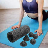 Maxbell Foam Roller Set Portable High Density for Balance Training Stretching Office