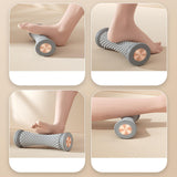 Maxbell Foot Massage Roller Compact Deep Tissue Massage for Shoulder Foot Hand Palms Purple