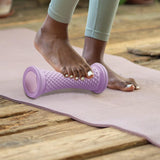 Maxbell Foot Massage Roller Compact Deep Tissue Massage for Shoulder Foot Hand Palms Purple