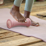 Maxbell Foot Massage Roller Compact Deep Tissue Massage for Shoulder Foot Hand Palms Pink