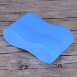 Maxbell Pull Buoy Soft Buoyancy Leg Float for Beginner Men Women Upper Body Strength Blue