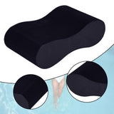 Maxbell Pull Buoy Soft Buoyancy Leg Float for Beginner Men Women Upper Body Strength Black