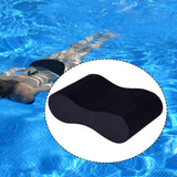 Maxbell Pull Buoy Soft Buoyancy Leg Float for Beginner Men Women Upper Body Strength Black