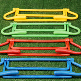 Maxbell Agility Hurdle Adjustable Height for Jumping Obstacle Courses Indoor Outdoor yellow