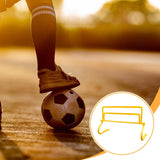 Maxbell Agility Hurdle Adjustable Height for Jumping Obstacle Courses Indoor Outdoor yellow