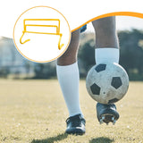 Maxbell Agility Hurdle Adjustable Height for Jumping Obstacle Courses Indoor Outdoor yellow