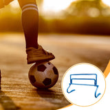 Maxbell Agility Hurdle Adjustable Height for Jumping Obstacle Courses Indoor Outdoor blue