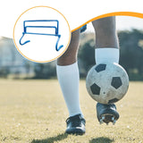 Maxbell Agility Hurdle Adjustable Height for Jumping Obstacle Courses Indoor Outdoor blue