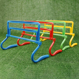 Maxbell Agility Hurdle Adjustable Height for Jumping Obstacle Courses Indoor Outdoor blue