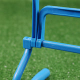 Maxbell Agility Hurdle Adjustable Height for Jumping Obstacle Courses Indoor Outdoor blue