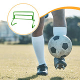 Maxbell Agility Hurdle Adjustable Height for Jumping Obstacle Courses Indoor Outdoor green