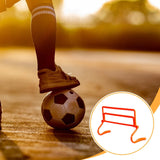 Maxbell Agility Hurdle Adjustable Height for Jumping Obstacle Courses Indoor Outdoor orange