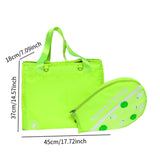 Maxbell Tennis Handbag Removable Storage Fitness Large Capacity Racquet Shoulder Bag Green